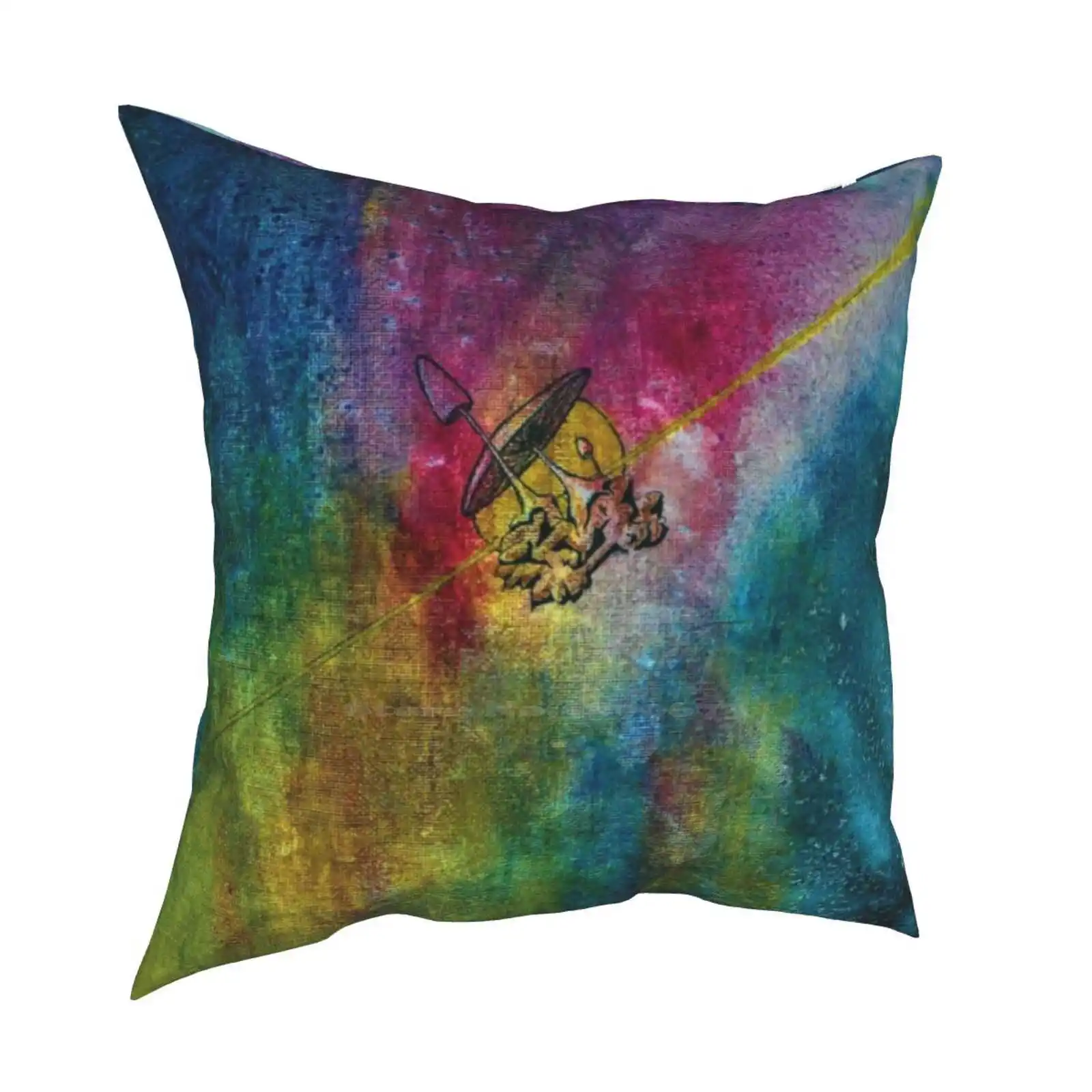 Fodera Per Cuscino Pioneers Hug Federa Funghi The Immys Pioneers Colorful Shrooms Space Life Astroid Acquerello Salt