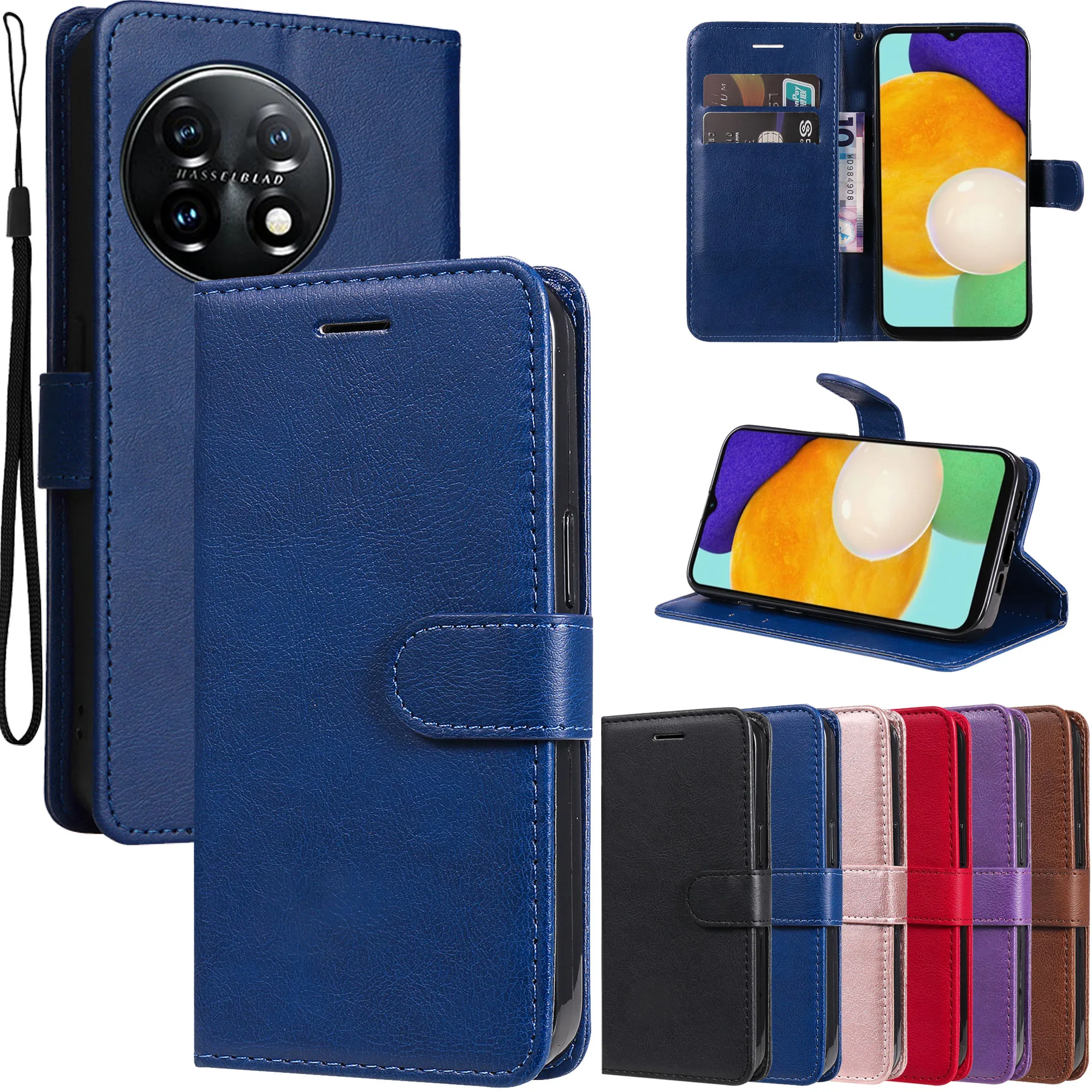 Per Samsung Galaxy A10 Sm-A105F/Ds Sm-A105Fn/Ds Sm-A105M/Ds Custodia A Portafoglio Magnetica Flip Custodia Protettiva In Pelle Per Telefono