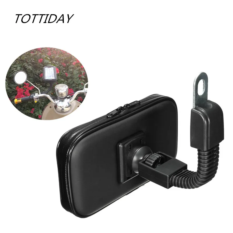 Custodia Impermeabile Per Cellulare Per Moto, Supporto Gps, Supporto Per E-Bike, Manubrio Moto Mount Bag Per Smartphone