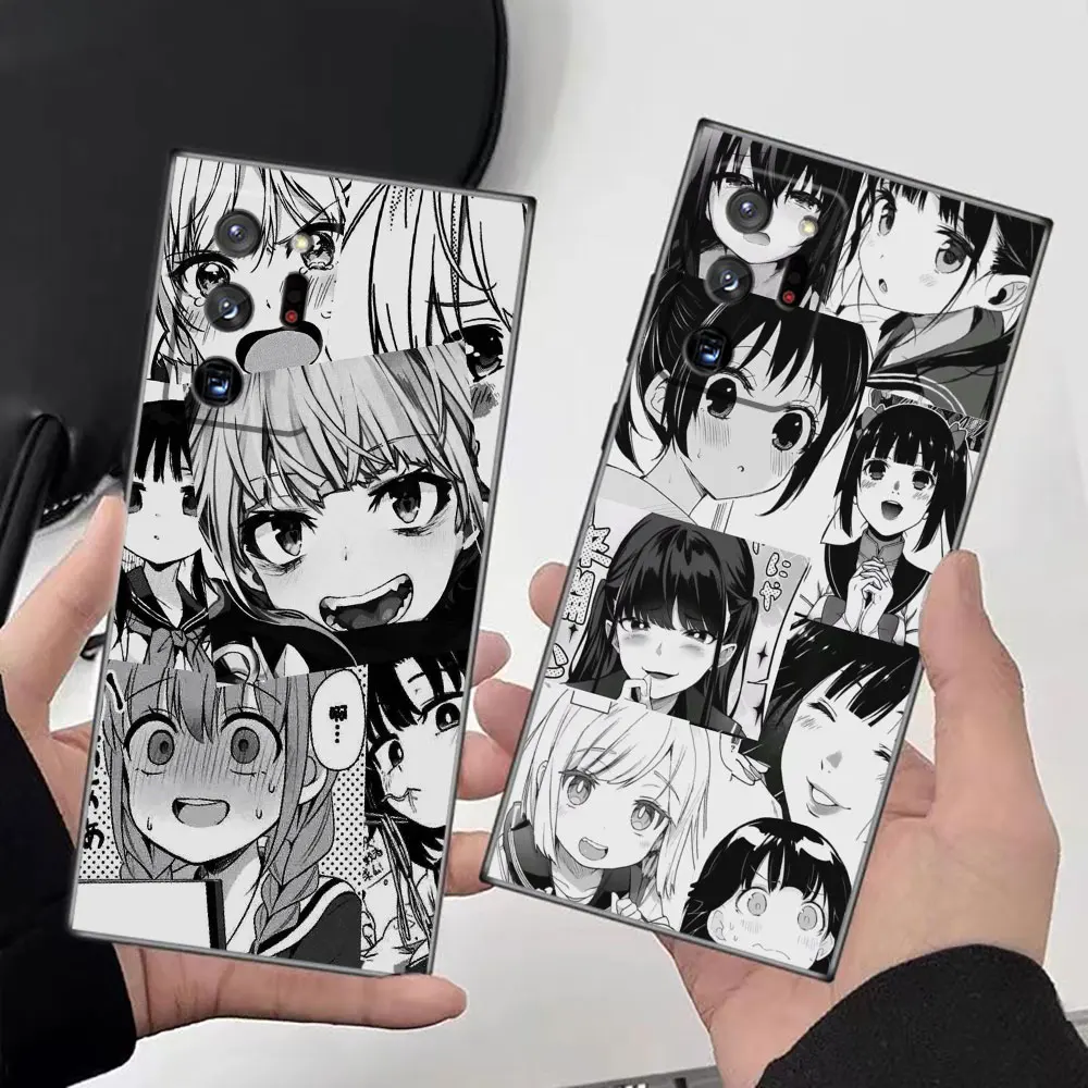 Cute Anime K-Kawaii Nifty Girl Custodia Per Telefono Per Samsung Galaxy Note 20 10 M54 M53 M51 M33 M32 M30 M30S M23 M20 A03S A04 A05S Case