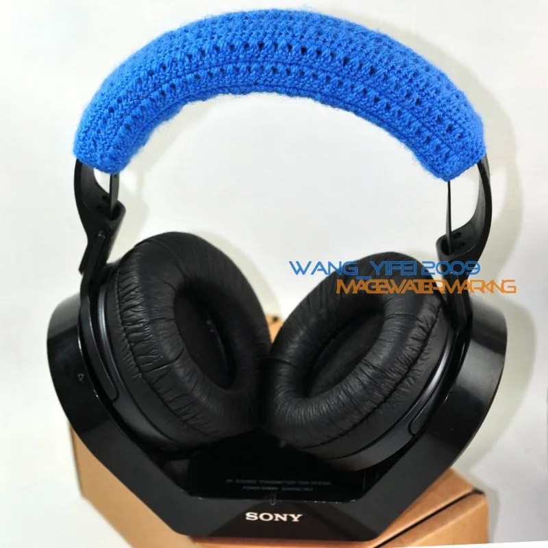 Cuscino Per Cuscinetti Superiori Per Fascia Per Fascia In Pura Lana Per Cuffie Sony Mdr Rf 970R 970Rk 925R 925Rk 960R