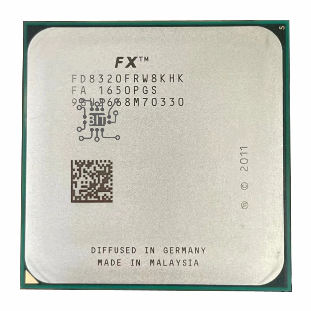 Fx-Series Fx-8320 Fx 8320 Fx8320 3.5 Ghz Processore Cpu A Otto Core Presa Muslimah Am3 +