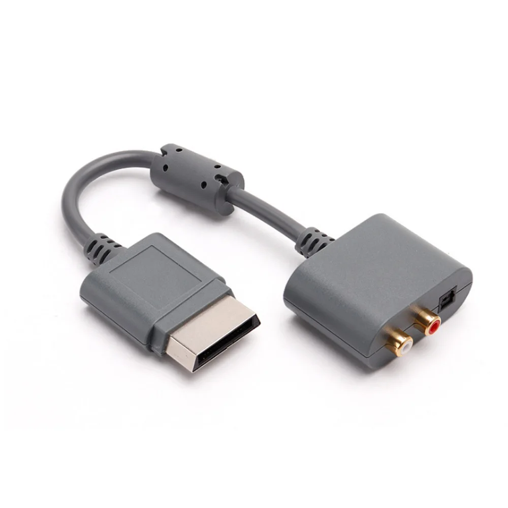 Adattatore Per Cavo Audio Ottico Rca Toslink Per Xbox 360 E Xbox 360 Slim