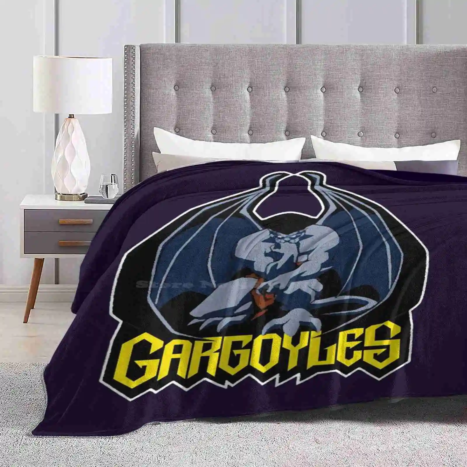 Gargoyles (Goliath) Quattro Stagioni Confortevole Caldo Morbido Coperta Gargoyles Goliath Lexington Jack Danforth Angela