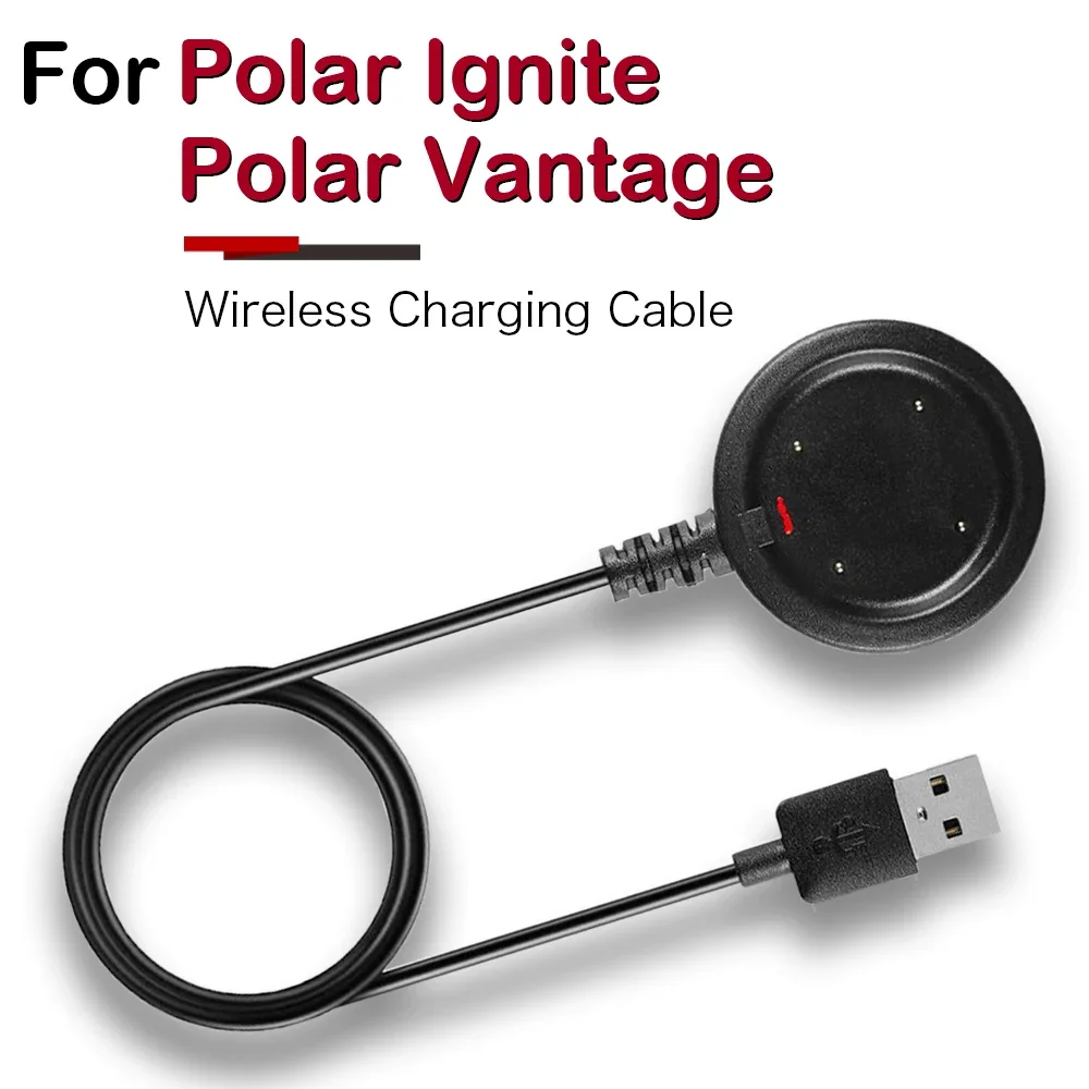 Dock Caricabatterie Usb Per Polar Vantage M V Vantage V 2 / Ignite Grit X Pro Smart Watch Cavo Di Ricarica Wireless Magnetico