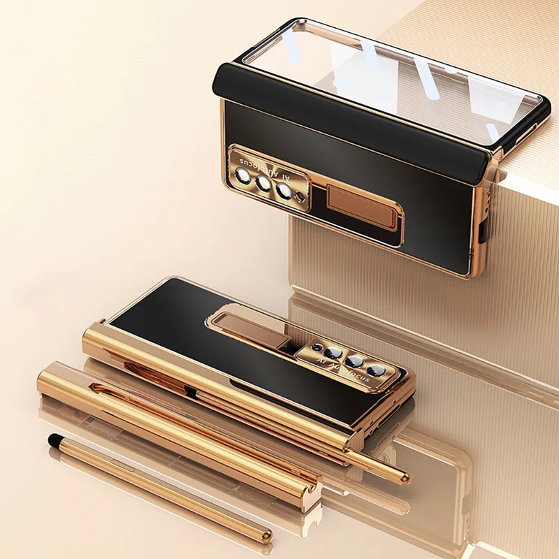 Custodia In Lega Di Alluminio Di Lusso Per Samsung Galaxy Z Fold4 Custodia Samsung Galaxy Z Fold 4 Con Custodia Per Penna Per Galaxy Z Fold 4 Fold 3