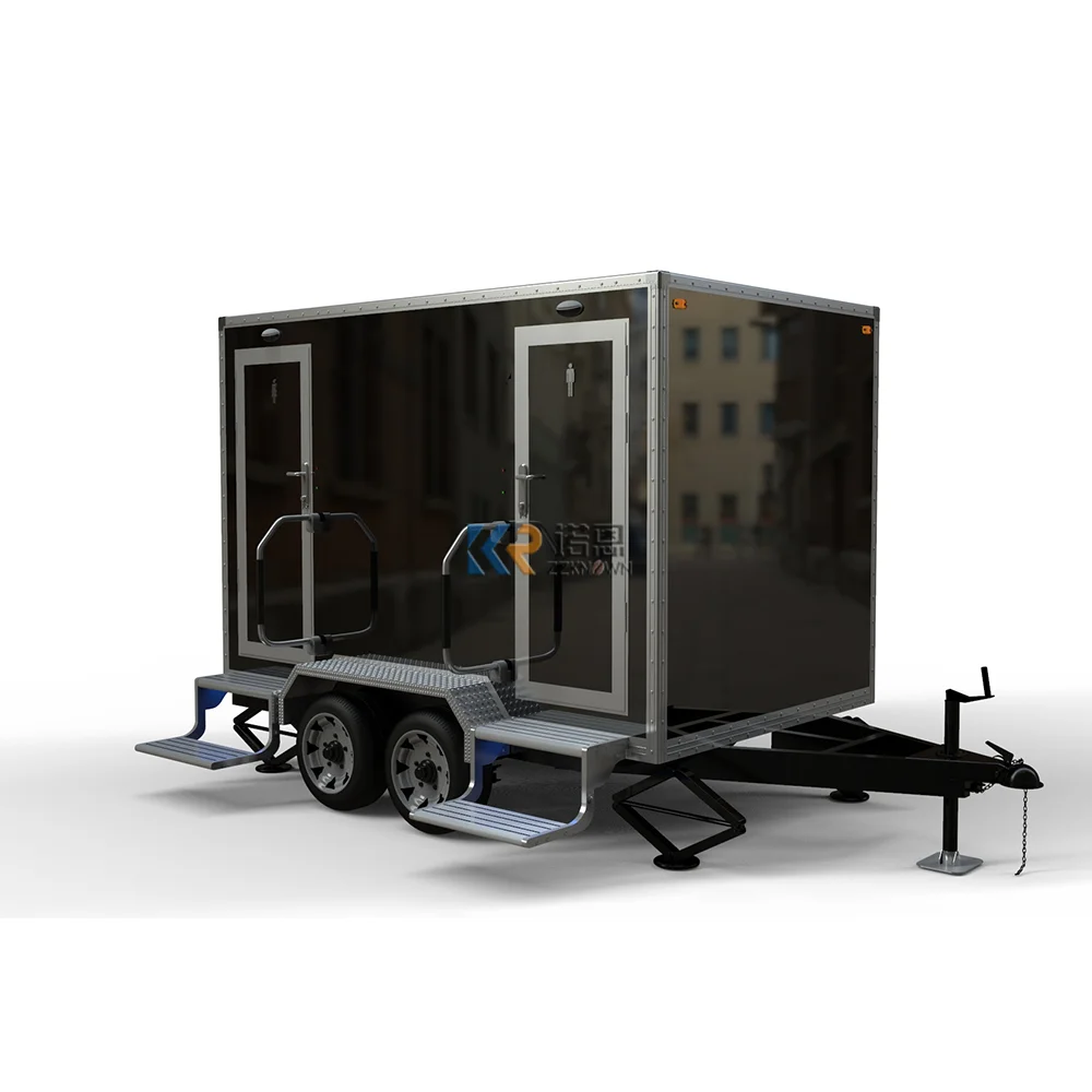 Rimorchio Prefabbricato Prefabbricato Bio Container Docce Wc Portatile Doccia Casa Bagno Di Lusso Mobile
