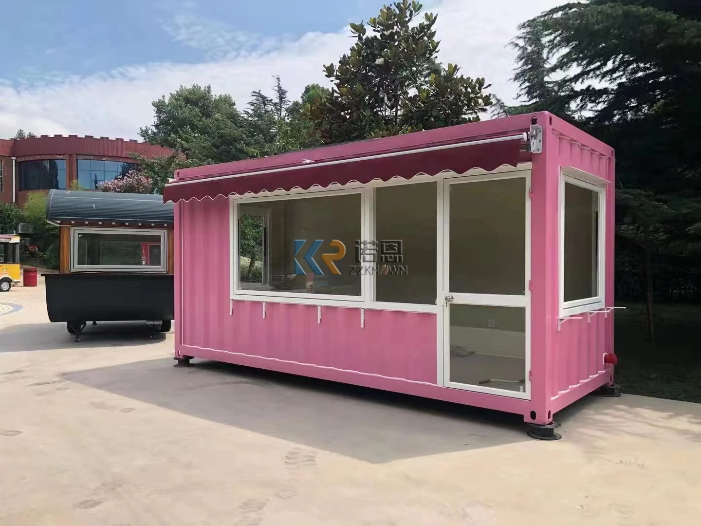 Casa Portatile Per Le Vacanze Da 5 Metri Pieghevole A Prezzi Accessibili 5 Camere Da Letto Contenitore Per Piccole Case Caffetteria Cafe House Capsule