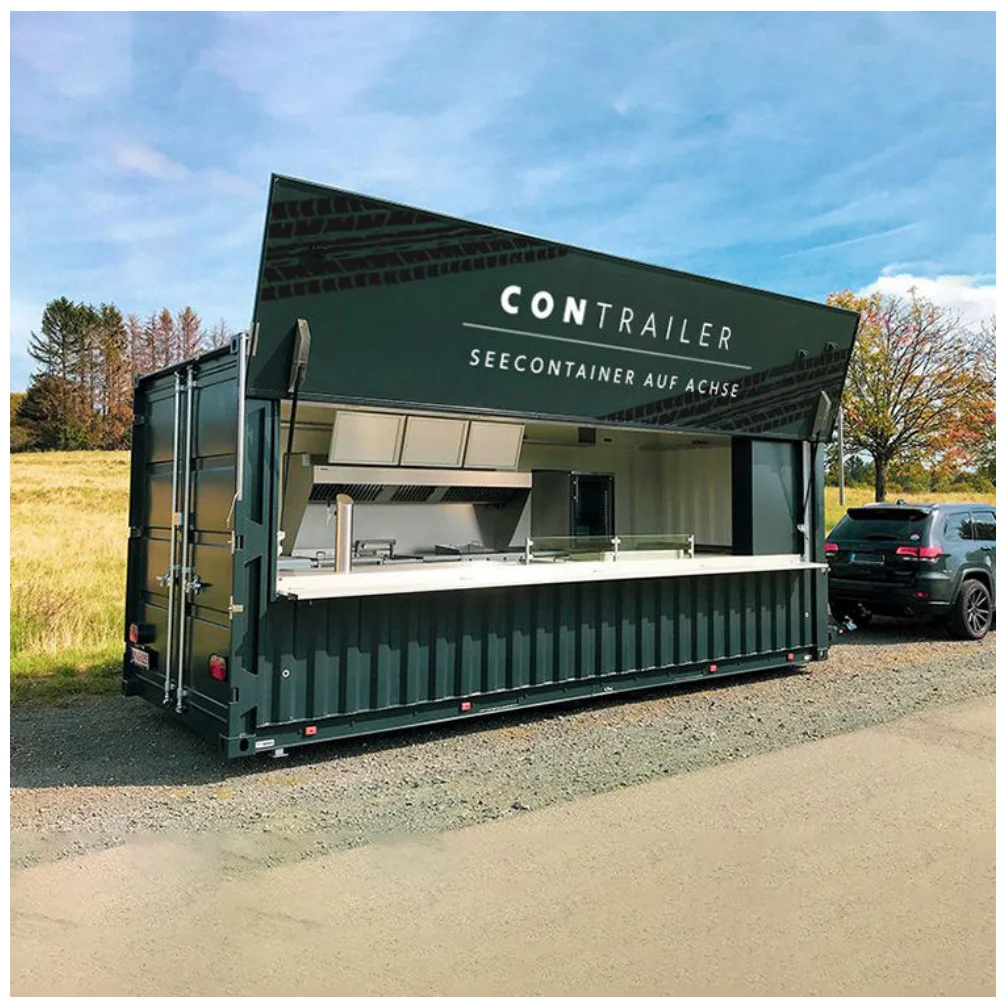 20Ft 40Ft Lusso Mobile Moderno Container House Shop Coffee Bar Restaurant