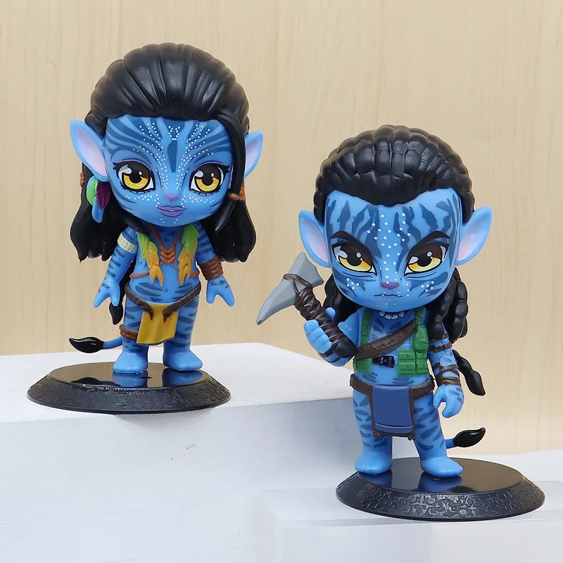 Avatar 2 Water Path Jack Sally Mini Collection Doll Movie Surround Action Figures Model Collection Toy 10Cm