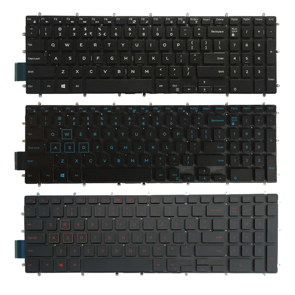 Novità Per Dell Inspiron 15 5570 5575 5770 5775 17 5765 5767 5770 5775 Tastiera Us Per Laptop