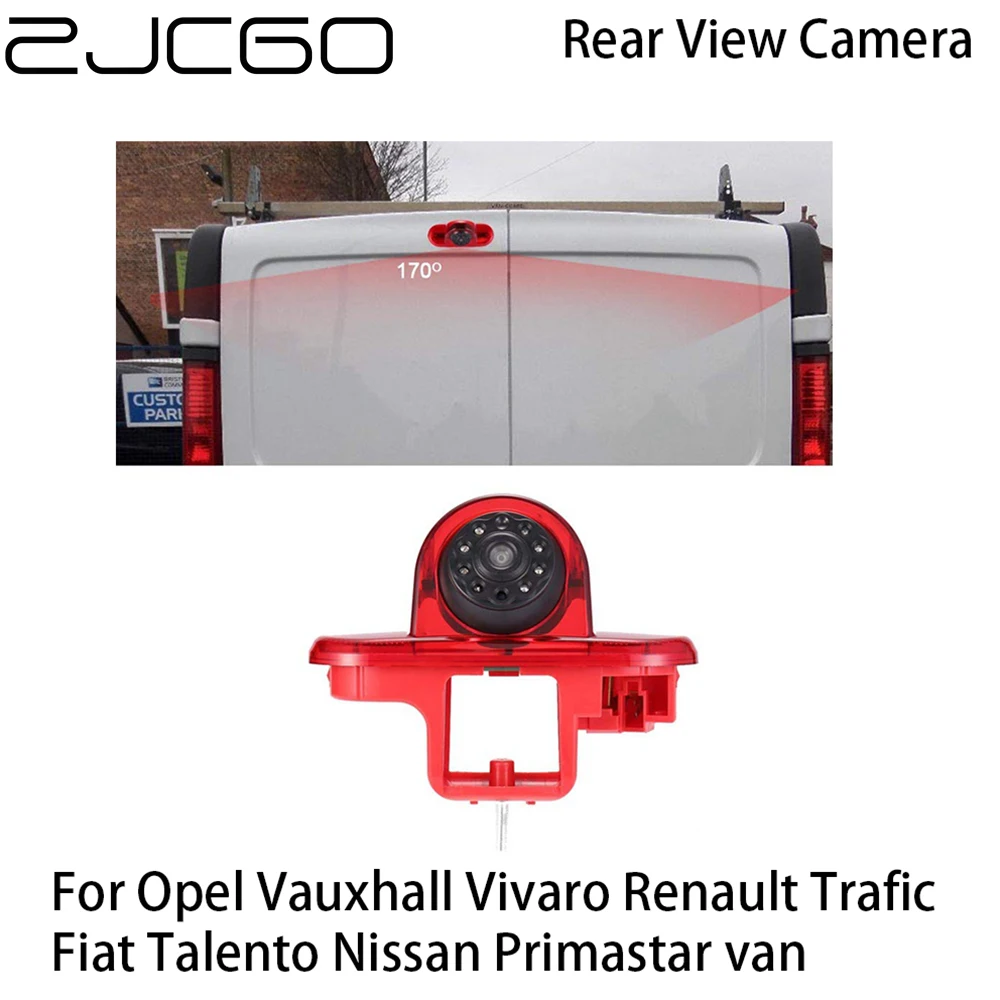Zjcgo Car Rear View Reverse Back Up Telecamera Di Parcheggio Per Opel Vauxhall Vivaro Renault Trafic Fiat Talento Nissan Primastar Van