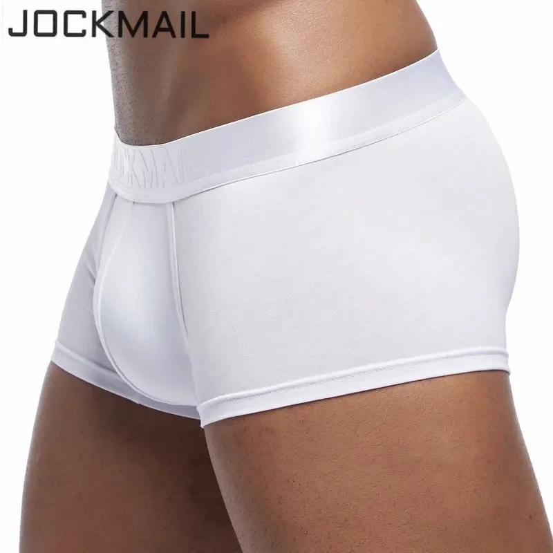 Jockmail Traspirante Cueca Boxer Homme Modale Biancheria Intima Del Mens Boxer U Convesso Sexy Maschio Mutande Da Uomo Boxer Gay Mutandine E Boxer Sho