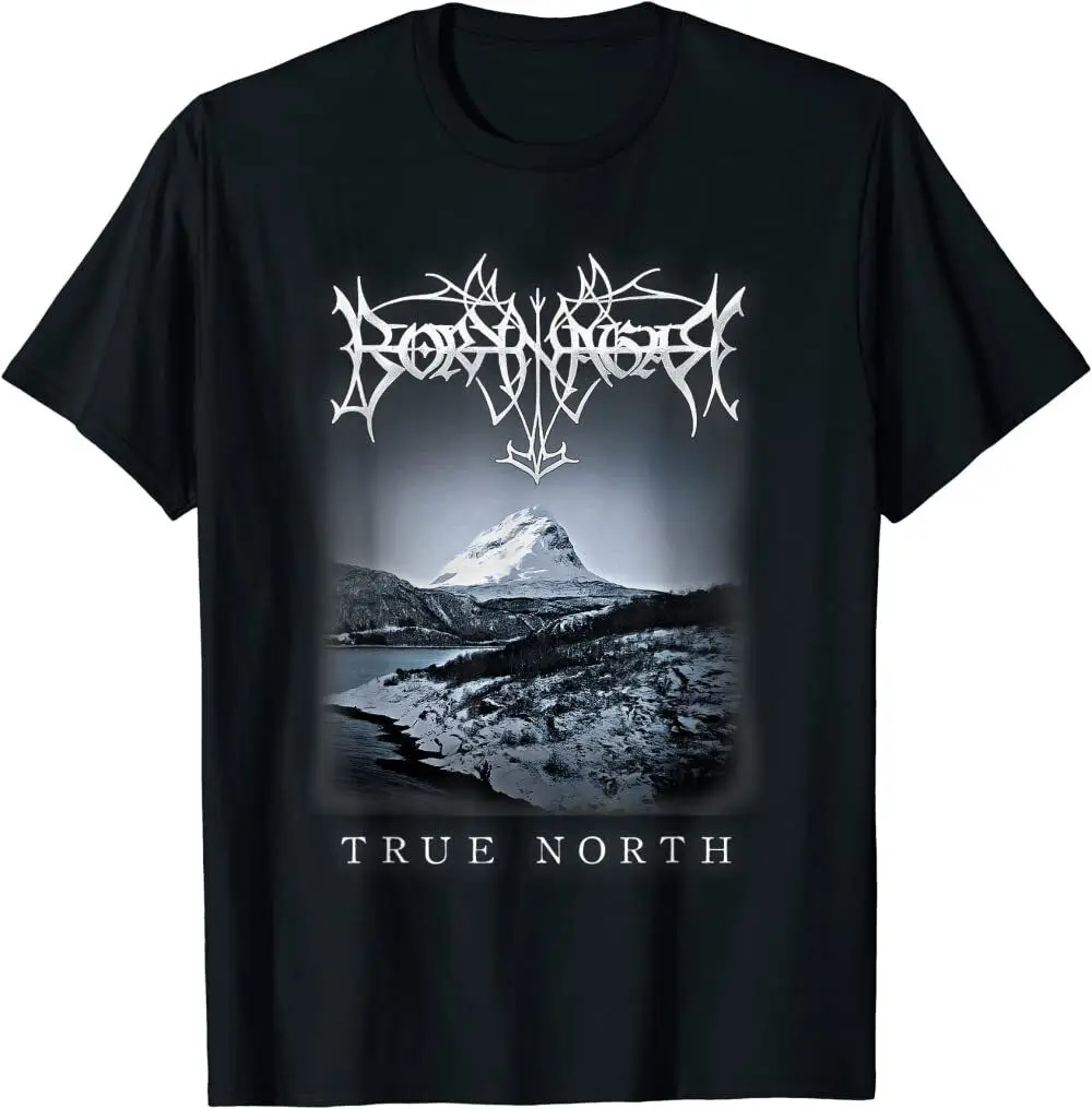 New Limited Borknagar True North Ice Mountain T-Shirt Premium Unica