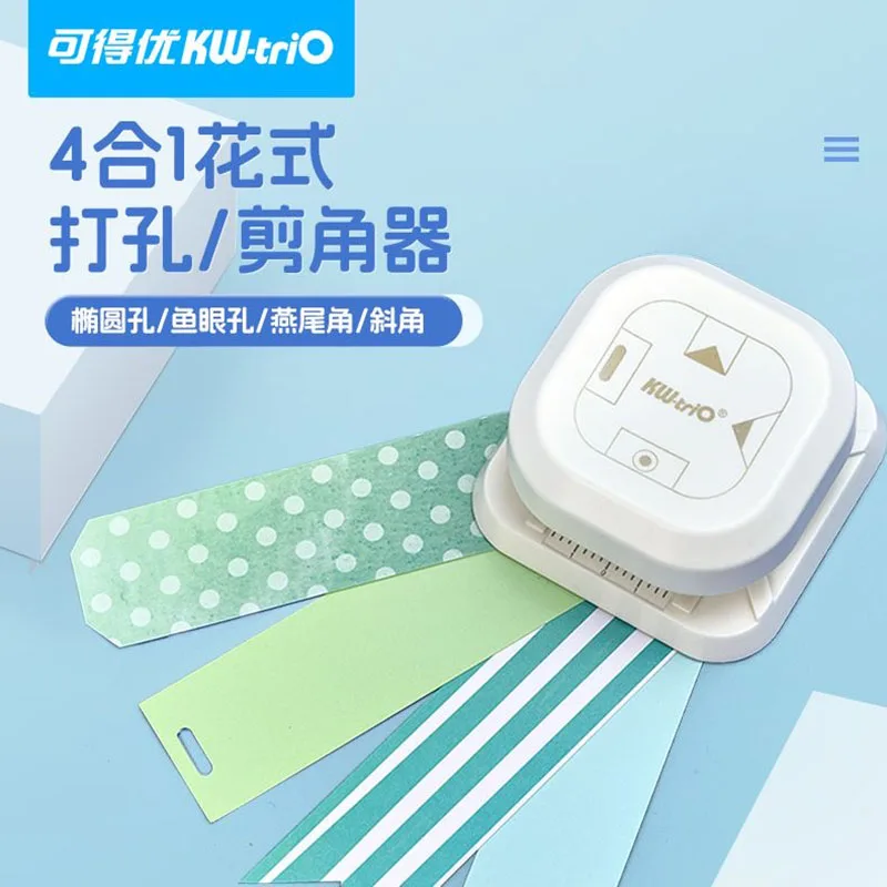 Nuovo 4 In 1 Tag Punch Corner Rounder Cutter Paper Label Punch Per Scrapbooking Card Per Carta Di Carta Fai Da Te Photo Card Making Supplies