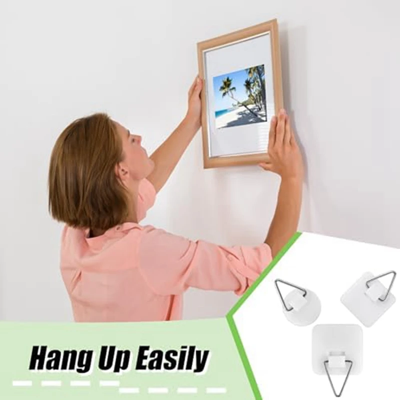 45 Pezzi Ganci Per Telaio Senza Chiodi Ganci Per Foto Senza Chiodi Per Wall Art Photo Frame Bagno Armadio Cucina Porta Di Casa