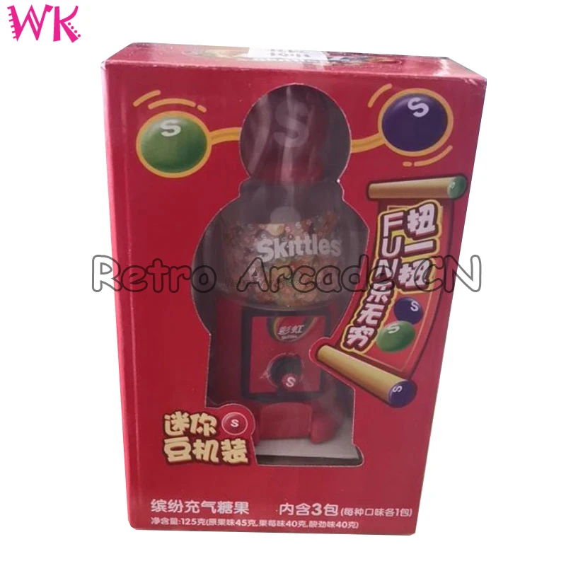 Mini Afferrare Clip Candy Machine Piccolo Gashapon Bambini Formazione Puzzle Twist Candy Action Figure Giocattolo