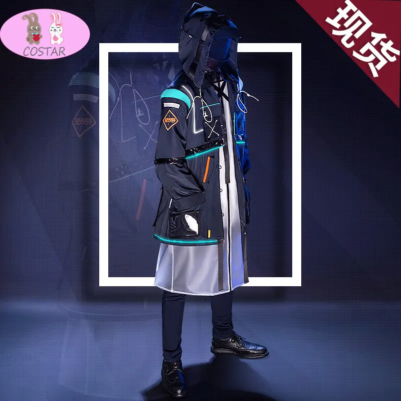 Costar Doctor Cosplay Game Arknights Rhodes Island Costume Cosplay Set Completo Costume Di Halloween Arknights Doctor Backpack