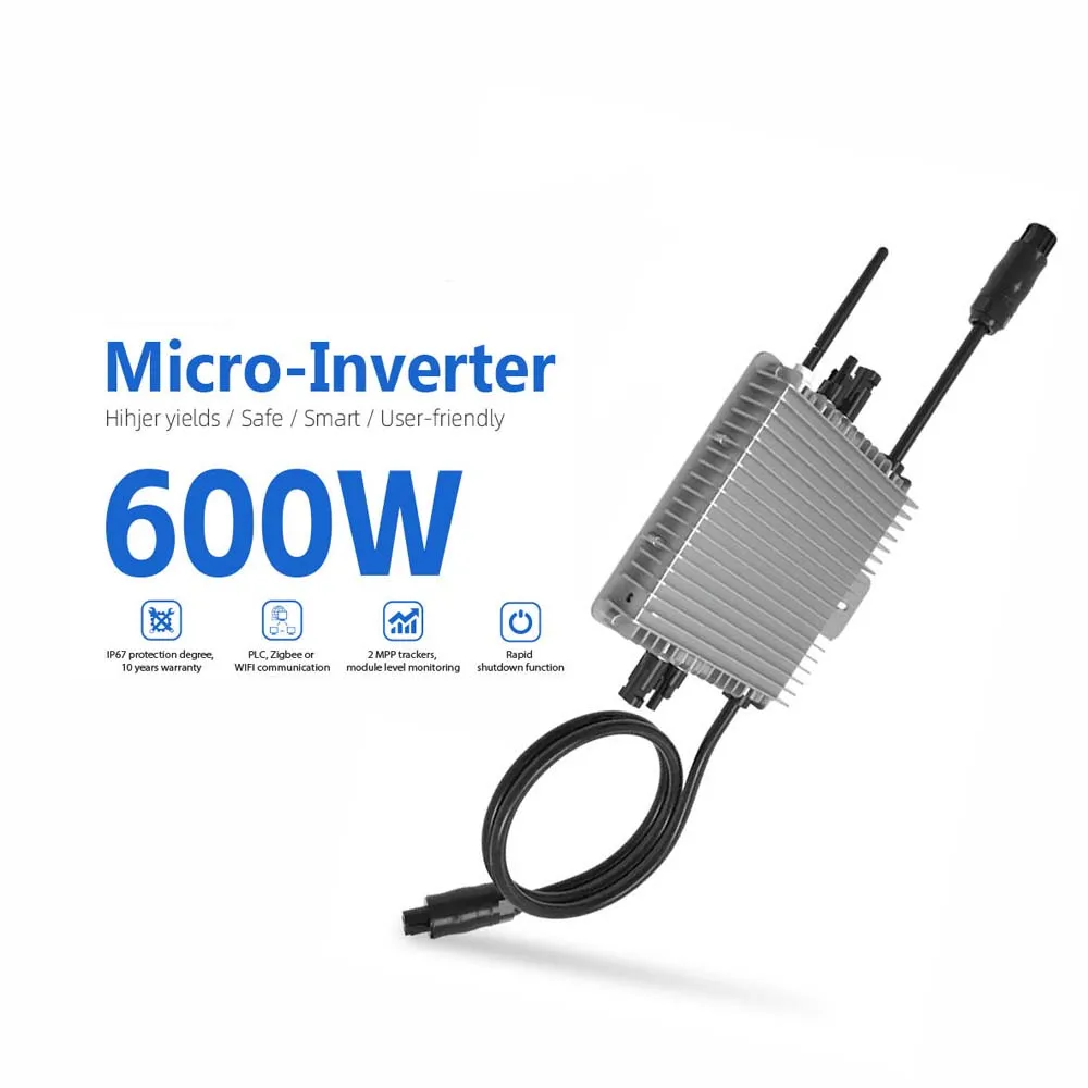 Deye Micro Inverter Sun600G3-Eu-230 Mikro-Wechselrichter Europeo In Eu Wearhouse Dropshipping 300W 1600W 2000W Inverter Solare