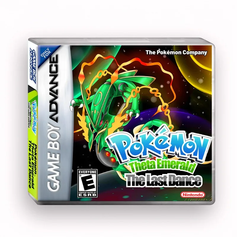 Gba/Nds Pokemon Theta Emerald: L'Ultima Carta Da Gioco Di Danza Pokemon Boxed English