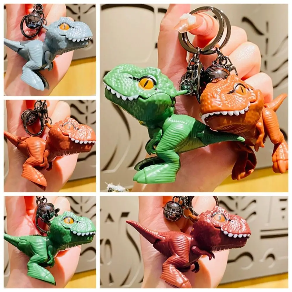 Cartoon Dinosaur Tyrannosaurus Rex Doll Portachiavi Tyrannosaurus Rex Doll Simulato Dinosaur Dinosaur Rex Bite Hand Keychain