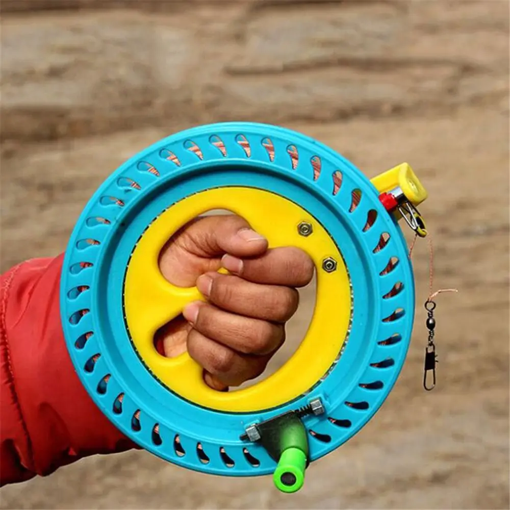 Flying Tool Winder Aquiles Accessori Hang Glider Kite Roll Kite Reel Winder Flying Handle Tool Clip Type Winding Machine