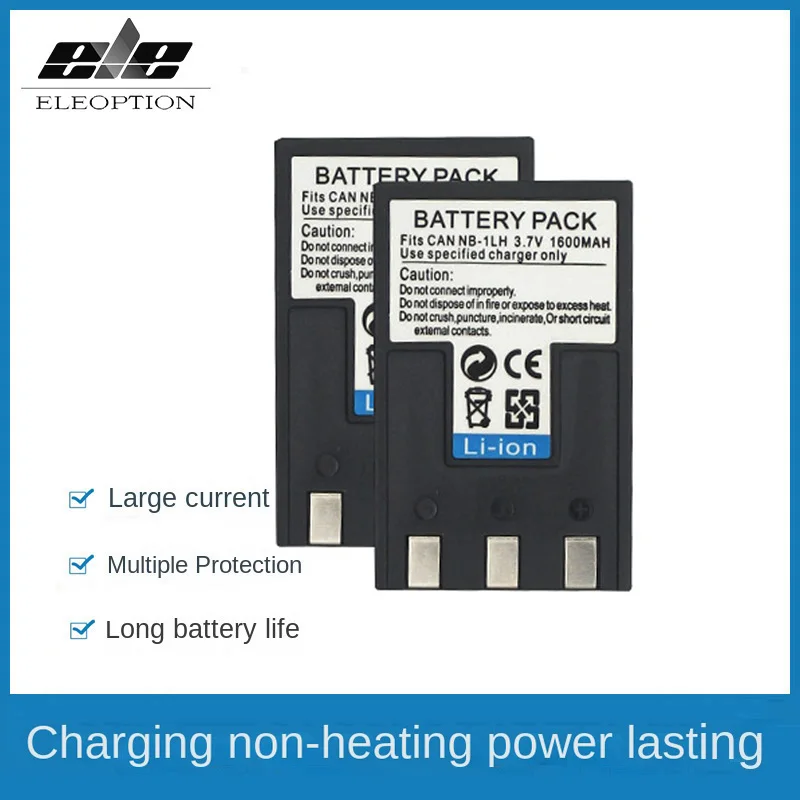 4 Pezzi Nb 1Lh Nb-1L Nb-1Lh Batteria Per Batterie Canon Powershot 100 200 S110 Digital Elph S110 S200 S230 S300 S330 S400 S410