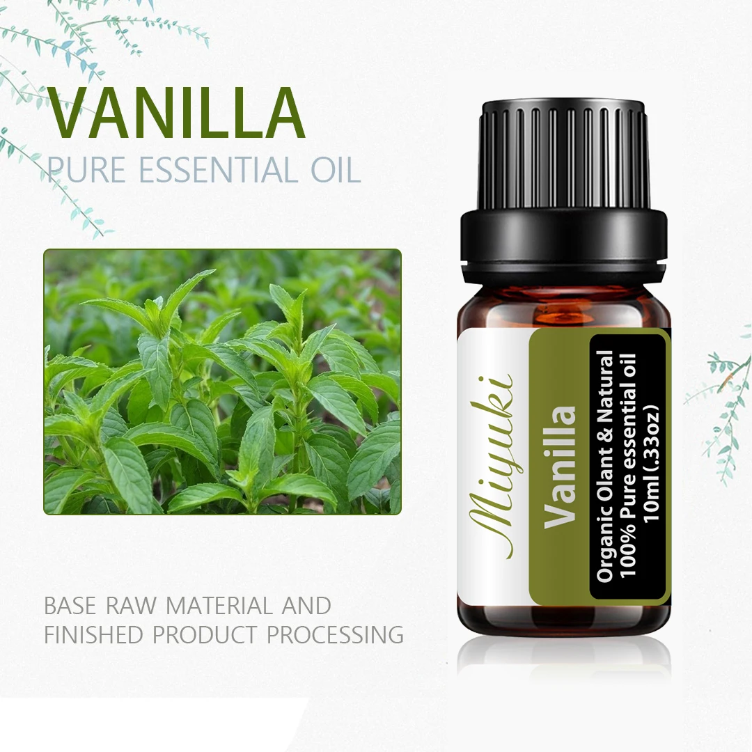 Olio Essenziale Di Vaniglia Per Candele Profumate Che Producono Umidificatore Per Massaggi Spa Massaggio Spa In Legno Di Sandalo Pepe Nero Zenzero Tea