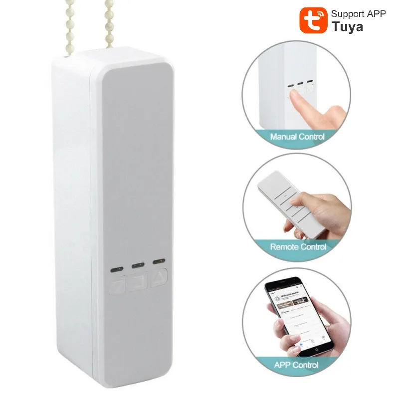 Smart Home Wifi Touch Window Roller Shutter Switch Blinds Us/Eu/Uk/Au Switch Con Batteria Controllo Più Semplice Tramite Alexa/Google/Wifi
