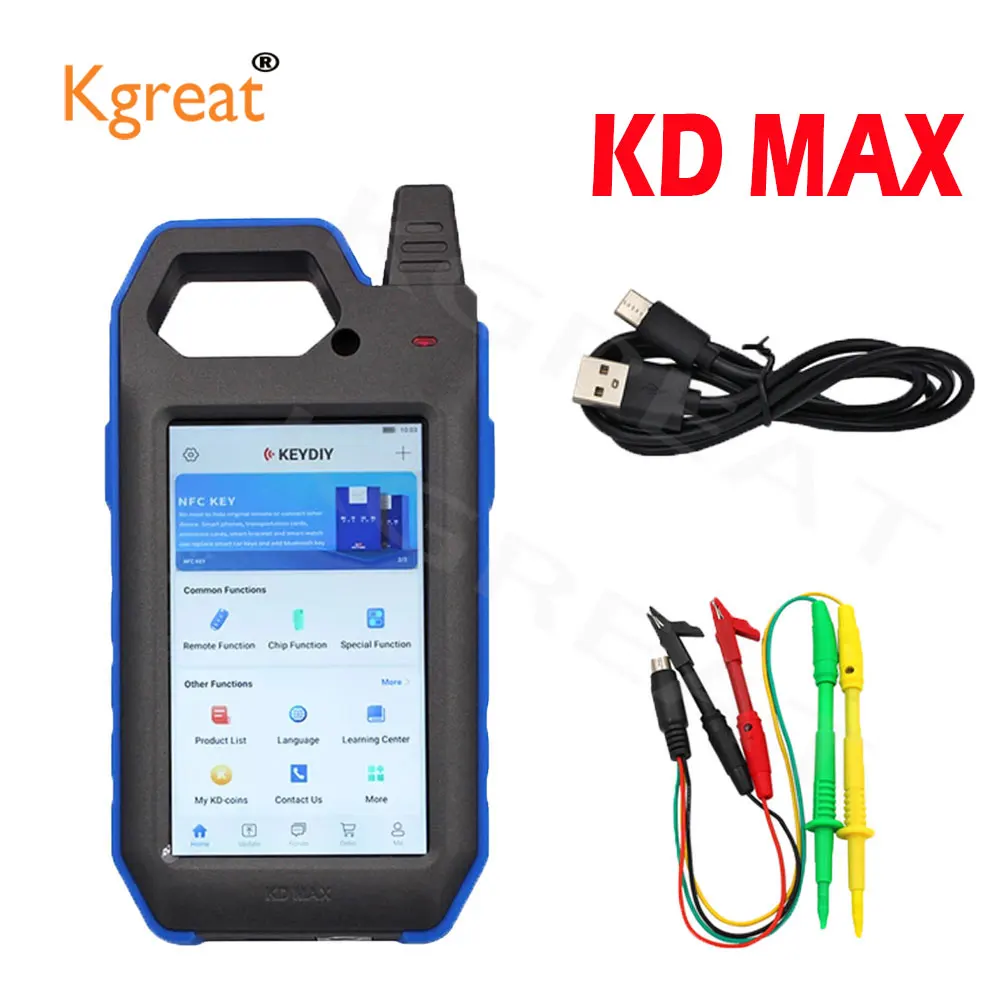 Keydiy Kd Max Key Programmer Auto Remote Generator Chip Reader Tester Di Frequenza Strumenti Diagnostici Per Dispositivi Intelligenti Multifunzionali