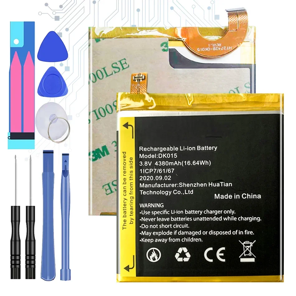 Bv 9900 4380Mah Batteria Del Telefono Cellulare Per Blackview Bv9900 Pro Bv9900Pro Bv 9900 Pro Batteria + Strumenti Gratuiti