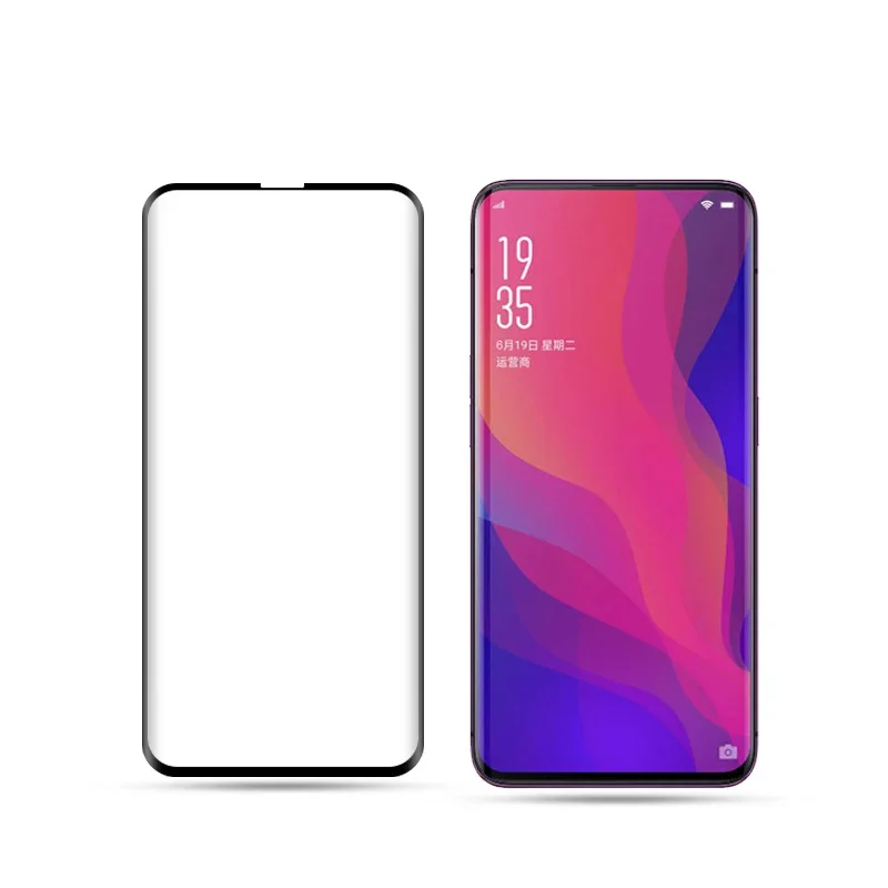 Vetro Temperato 3D Per Oppo Find X Super Flash Full Screen Cover Pellicola Proteggi Schermo Per Oppo Find X Lamborghini