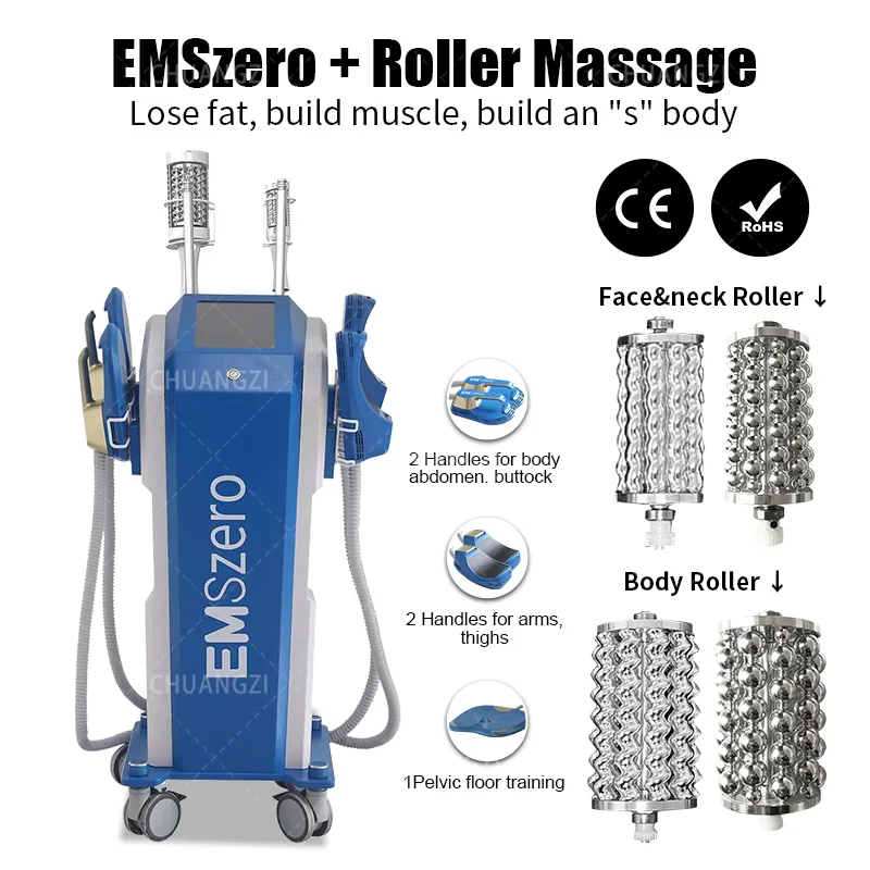 2 In 1 Emszero + Roller Muscle Booster Neo Rf Hi-Emt Emszero Perdita Di Peso Guadagno Muscle Machine