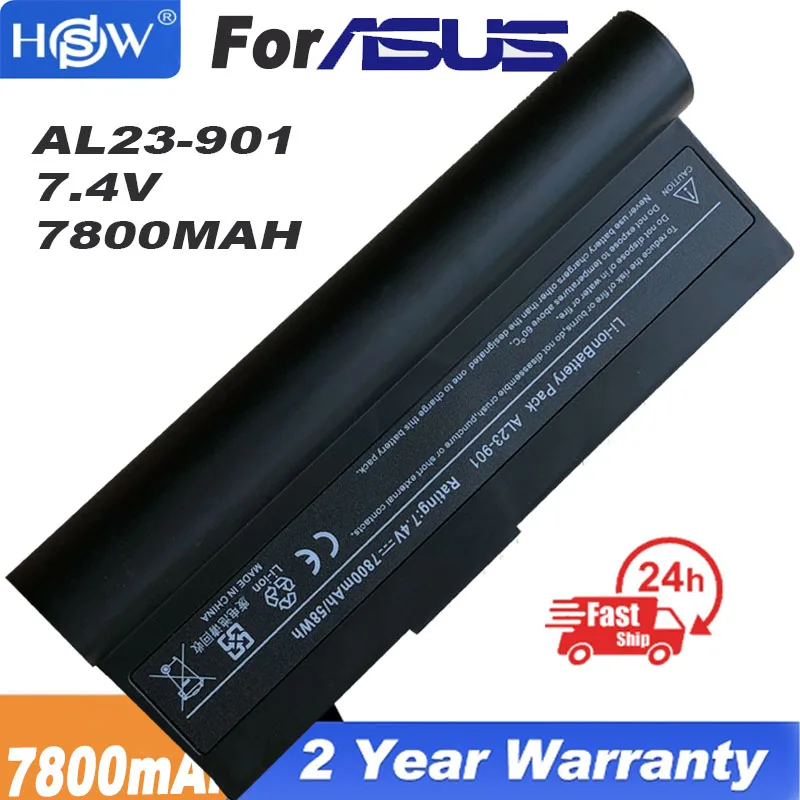 Batteria Per Laptop A 6 Celle 7800Mah Al23-901 Ap23-901 Ap22-1000 Per Asus Eee Pc 1000 1000H 1000Ha 1000Hd 1000He 1000Hg 901 904Hd