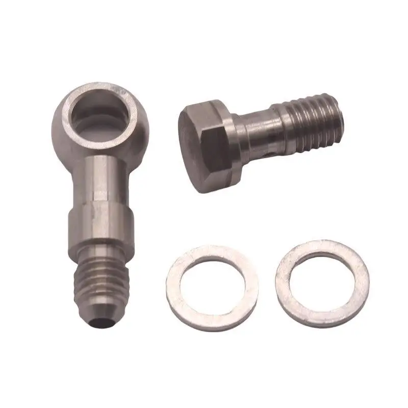 Banjo Bolt Kit Turbo Oil Feed Garrett M10X1.5 Mm / 4An + 1.8Mm Limitatore
