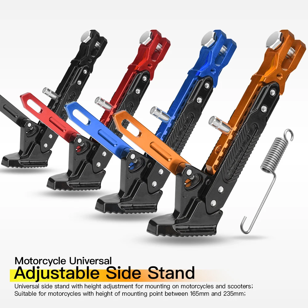 Accessori Moto Per Yamaha Cnc In Lega Di Alluminio Supporto Laterale Regolabile Rack Di Parcheggio Yamaha R6 Fz6 Mt 07 R7 Yamaha R3