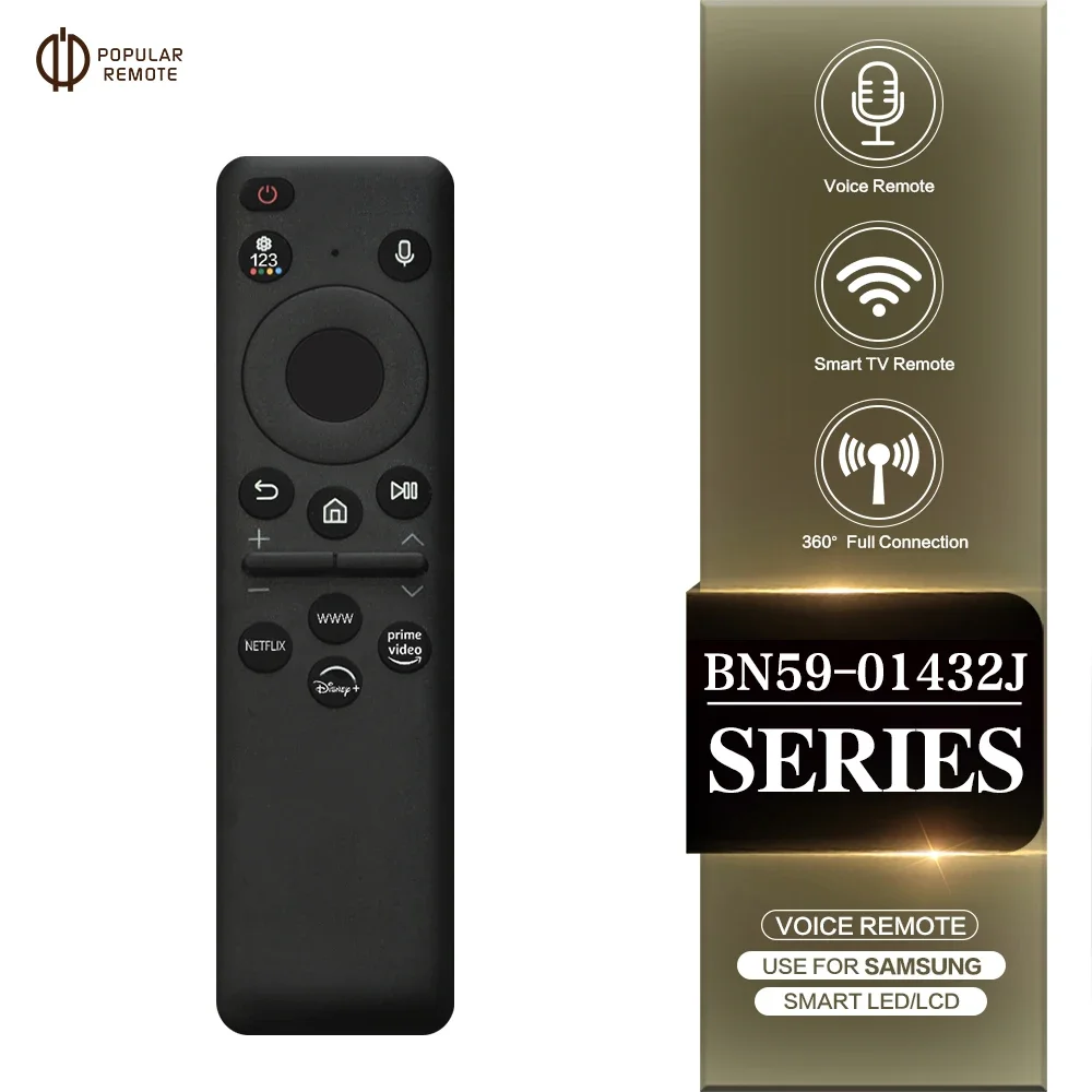 Nuovo Telecomando Vocale A Celle Solari Tm2360E Bn59-01432J Per Tv Samsung 2023 Qn85C Cu8000