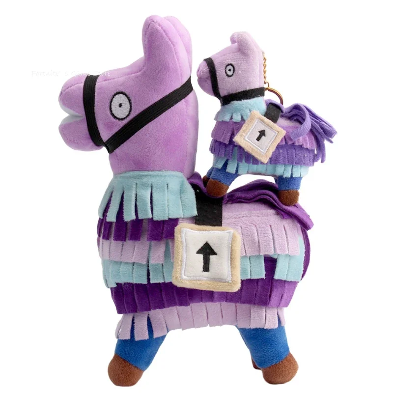 20Cm Fortnites Hot Game Peluche Troll Stash Lama Soft Alpaca Rainbow Horse Stash Peluche Regalo Di Compleanno Per Bambini