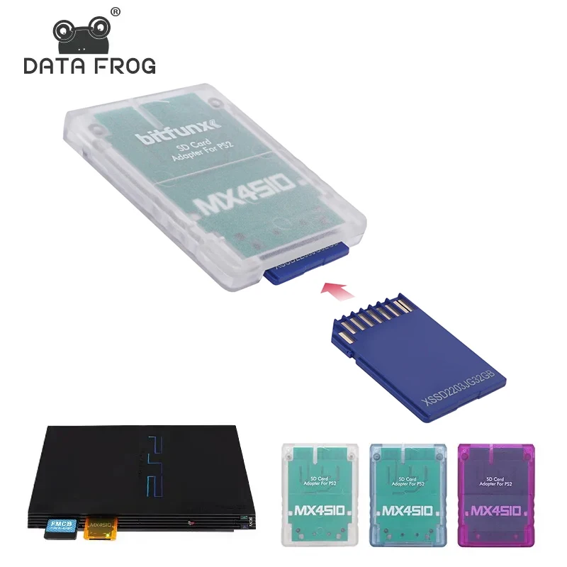 Data Frog Maggiore Compatibilità Mx4Sio Sio2Sd Sd Tf Card Adapter Per Console Ps2 Sony Playstation 2