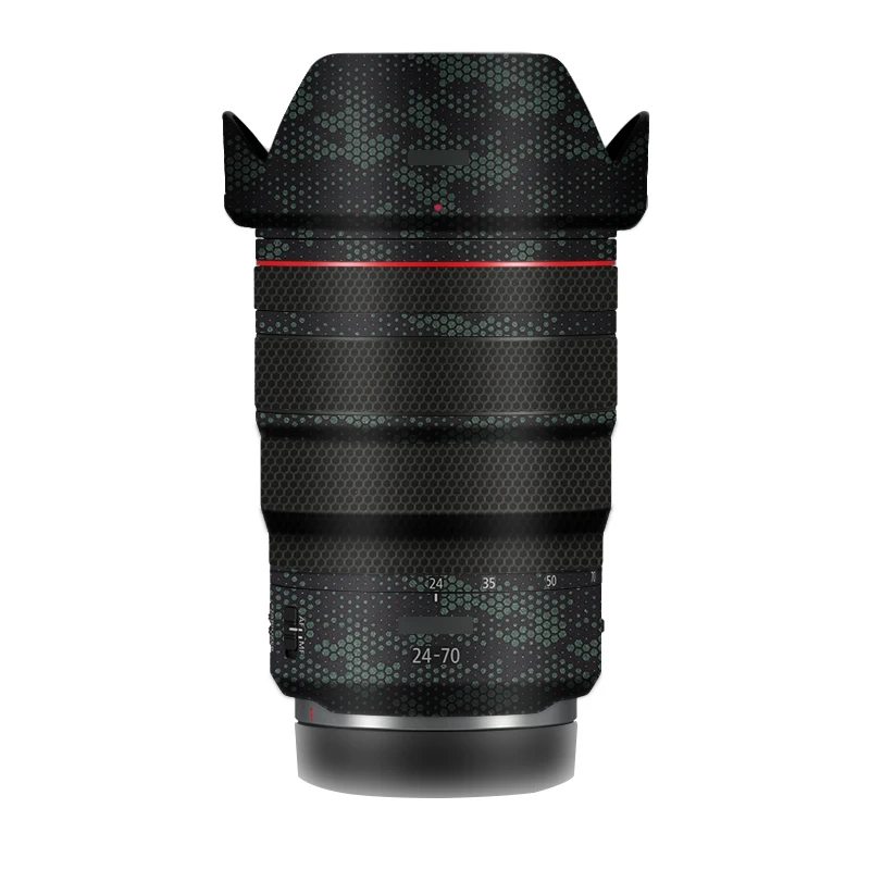 Per Canon Rf 24-70 F2.8 Lens Decal Skin Rf2470 Wrap Cover Per Canon Rf24-70Mm F2.8 Lens Sticker Pellicola Protettiva Antigraffio