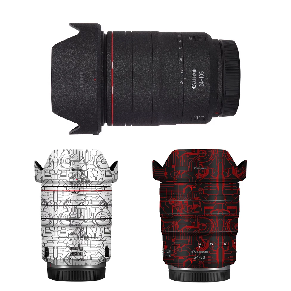 Per Canon Rf24-70Mm F4 Rf 24-70 Rf28-70 F2 Rf50 F1.2L Anti-Scratch Camera Lens Sticker Skin Coat Wrap Pellicola Protettiva Protector