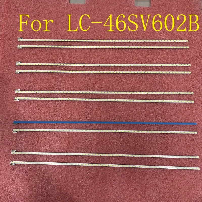 Kit 2 Pz/Set Barra Di Retroilluminazione A Led Per Sharp Lc-46Sv602B