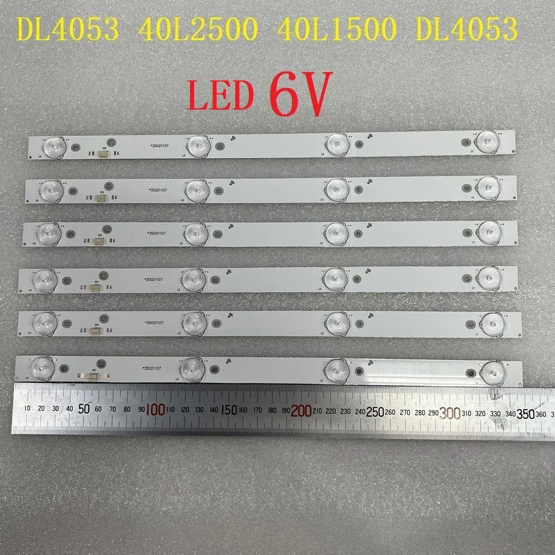 Striscia Di Retroilluminazione A Led 4Led(6V) Per Toshiba Dl4053 40 L2500 40 L1500 Dl4053(A)W 35021107 35021109