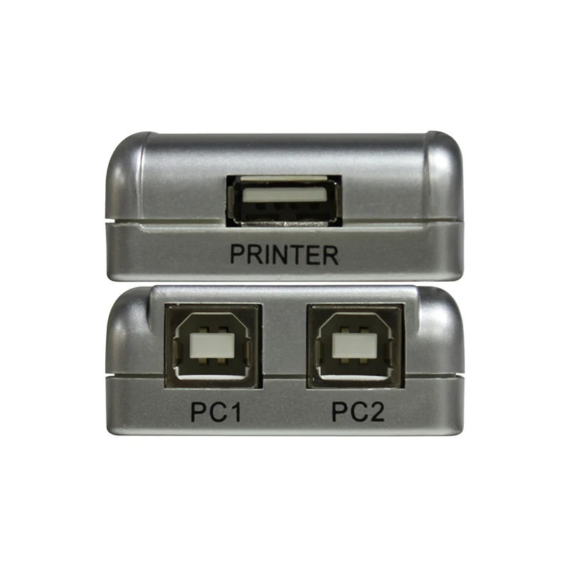 Ams-S2P1-S Multi-Computer Usb Print Share Device 2 In 1 Out Usb Port Network Printer Server 2 Computersuse1 Printer