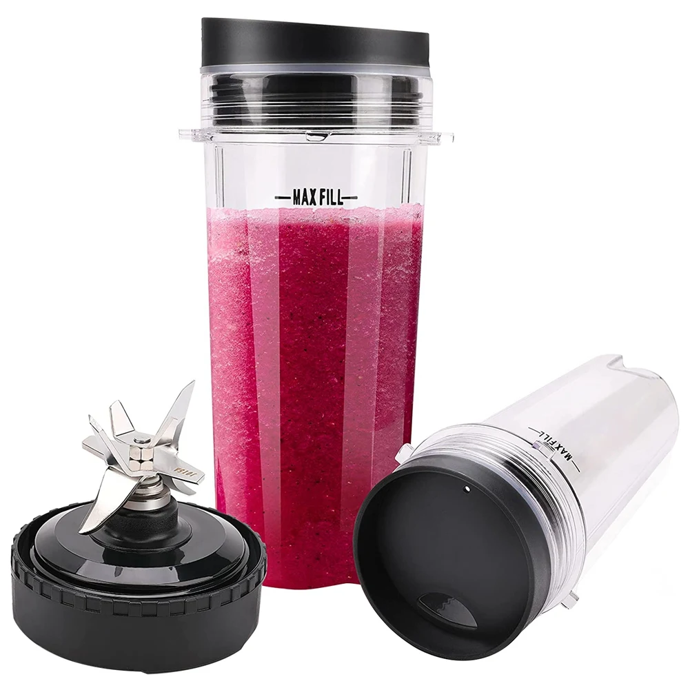 Bicchieri Per Frullatore Da 16 Once E Parti Di Ricambio Per Gruppo Lama Per Frullatore Ninja Bl770 Bl771 Bl772 Bl740 Bl780 Bl660 Bl663