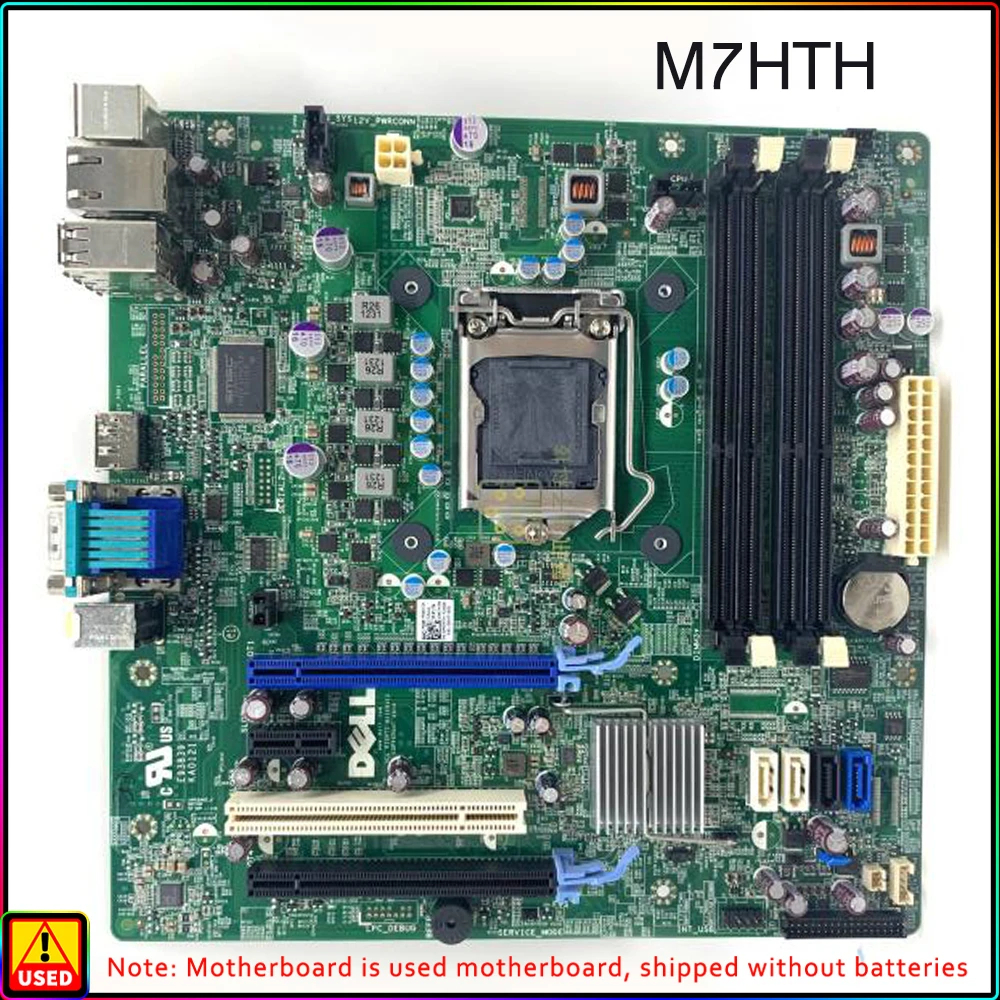 Per Dell Originale Optiplex T1600 H67 Scheda Madre M7Hth 1155-Pin Ddr3 Dual Channel Lga 1155 Intel H67 Ddr3 T1600 0 M7Hth