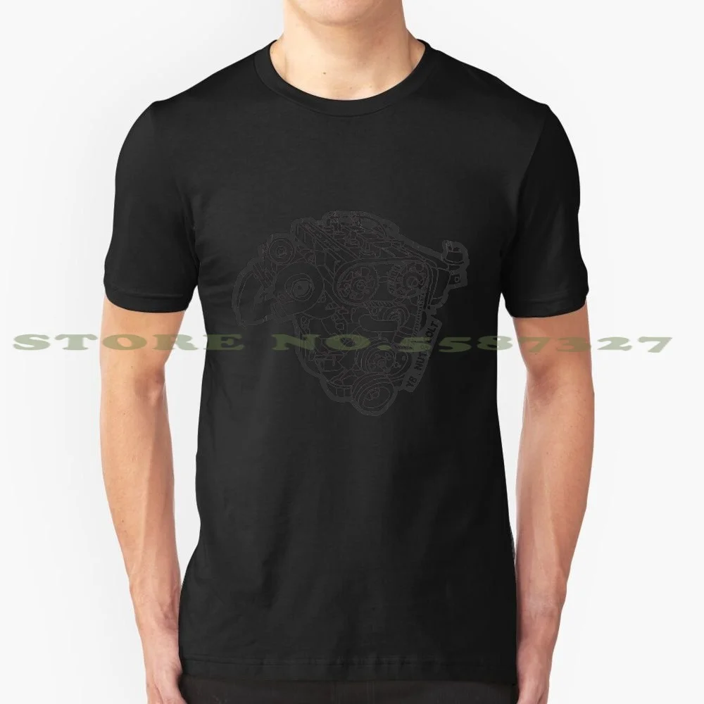 Sierra Cosworth Yb Turbo Engine Graphic Custom Funny Vendita Calda Tshirt Sierra Cosworth Turbo Yb Engine Sierra Cosworth