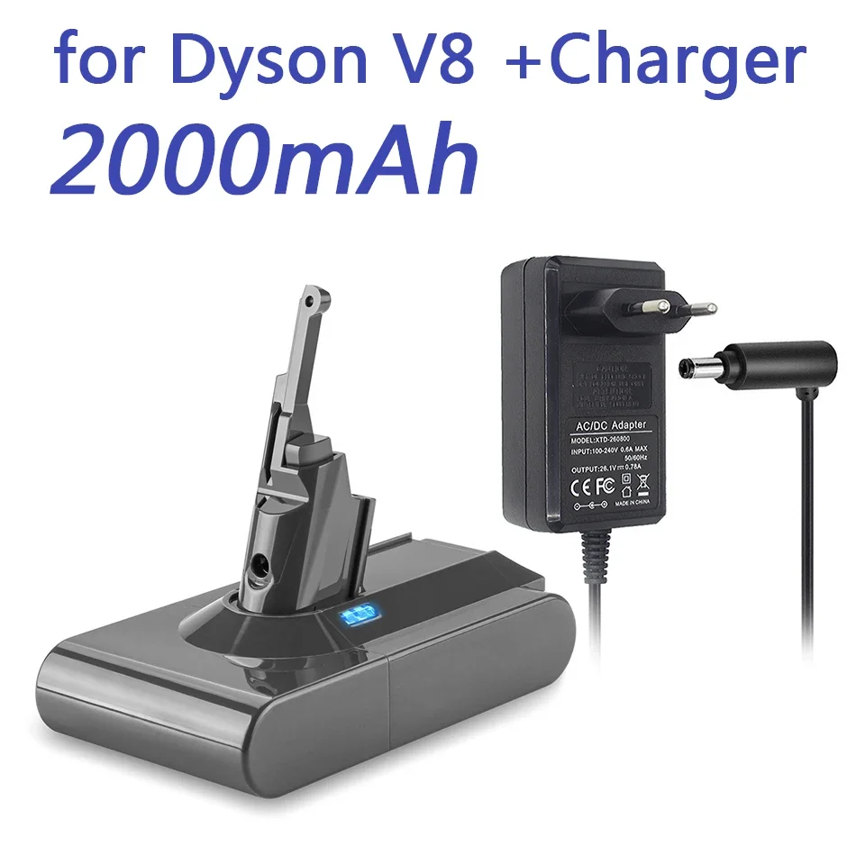 Werkzeug Power 21,6 V Batterie Fuir Dyson V8 Akku Fur Dyson V8 Absolute/Flauschigen/Tier Li-Ion Vakuum Reiniger + Ladegerasse