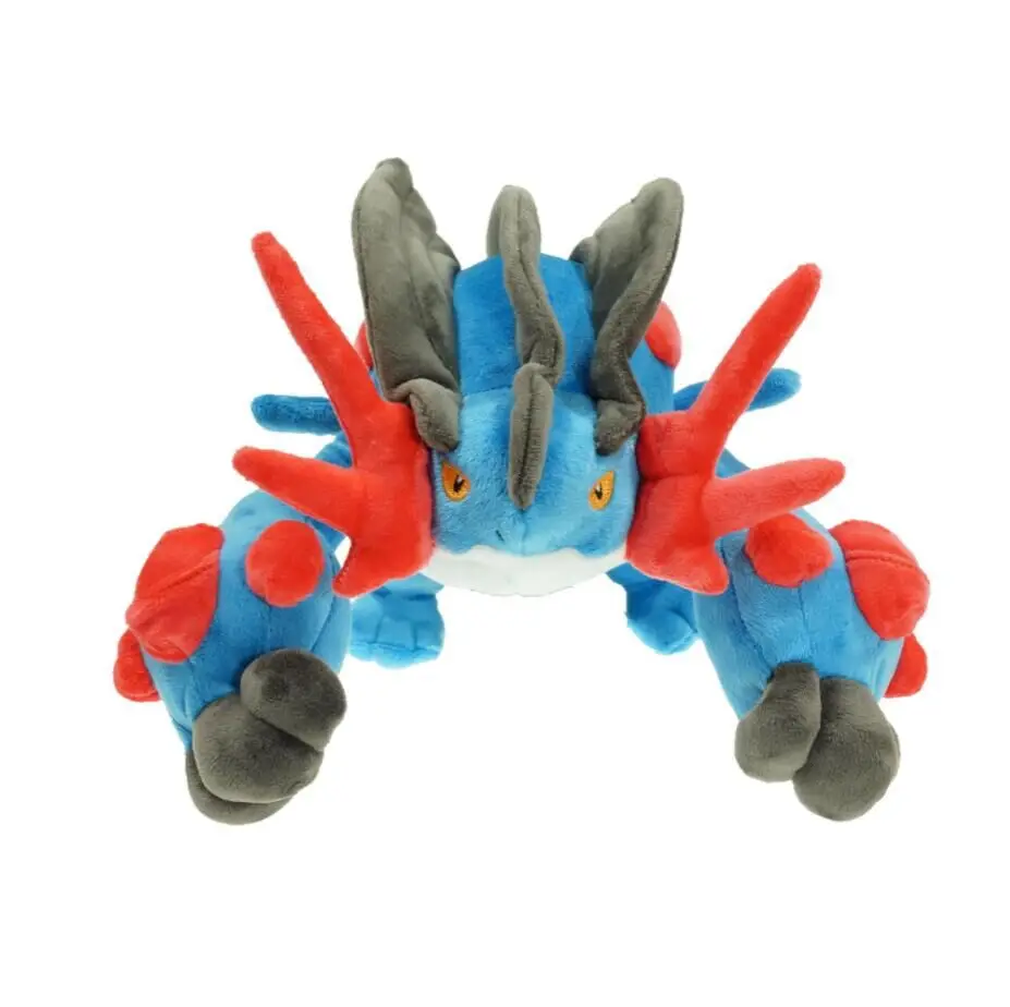25Cm Anime Pokemon Mega Swampert Dolls Cartoon Evolution Edition Marshtomp Doll Toys Cuscino Morbido Creativo