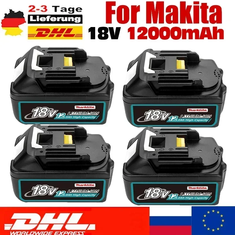 Bl1860 Per Batteria Makita 18V Batteria Ricaricabile 18650 Cella Agli Ioni Di Litio Adatta Per Utensile Elettrico Makita Bl1860 Bl1830 Lxt400